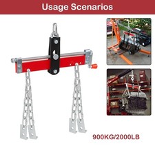 2000LB 900KG ENGINE LEVELLER CRANE HOIST CHAIN LOAD GARAGE LIFT LOADING BALANCER