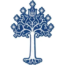 Patch - C&D Visionary - The Lord of the Rings Tree of Gondor 2.7"x4" Iron-On