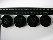 Porsche Fuchs Black Alloy Wheel Caps / Centres.