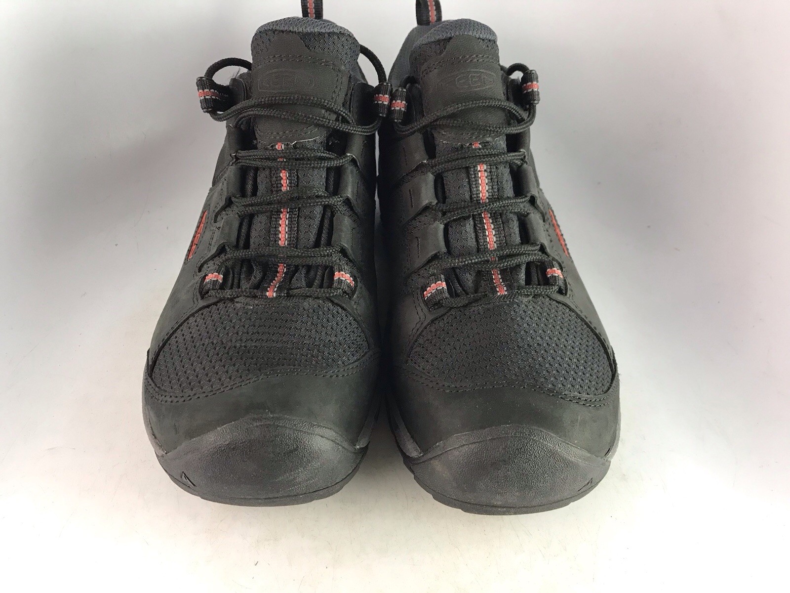 Scarpe da trekking Keen Steens impermeabili nere da uomo taglia 10 US (mancano le solette)
