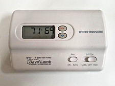 White-Rodgers 1F86-244 Non-Programmable Thermostat 1 Heat /1 Cool Stages.
