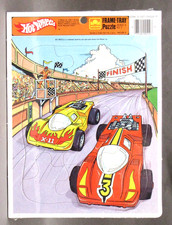 1986 Hot wheels FRAME TRAY JIGSAW PUZZLE mint factory sealed