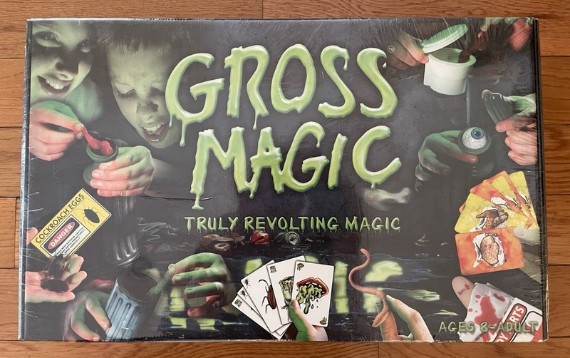 Gross Magic Truly Revolting Magic Set Children Fun Game Magician Set NEW SEALED