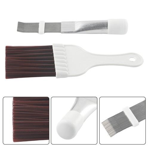 Air Conditioner Comb A/C Fin Comb Cleaner Cleaning Brush Stainless Steel - Picture 11 of 12