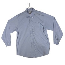 Brooks Brothers Regent Fit Non-Iron Cotton Dress Shirt Light Blue 17 4/5 1818