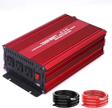 Power Inverter 2000 Watt Modified Sine Wave Power Converter 2000W DC 12V