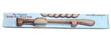 Hand Fiddle Bow Bread Knife The Original Cherry MOUNTAIN WOODS Made In USA