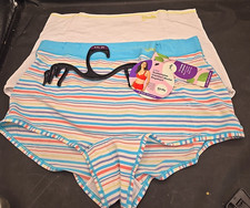 Kindly Yours 2-Pair Womens Boyshort Underwear Modal Blend XXL 20