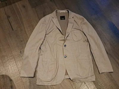 Digel Herren Jersey Sakko Beige GR 54 BAUMWOLLE - Bild 1 von 4