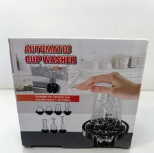 Faucet Glass Rinser for Kitchen Sinks,Bottle Washer,Kitchen Sink Accessories