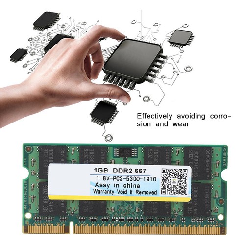 Xiede DDR2 667 1.8V 1GB RAM Module Fully Compatible For Laptop FY - Afbeelding 5 van 9