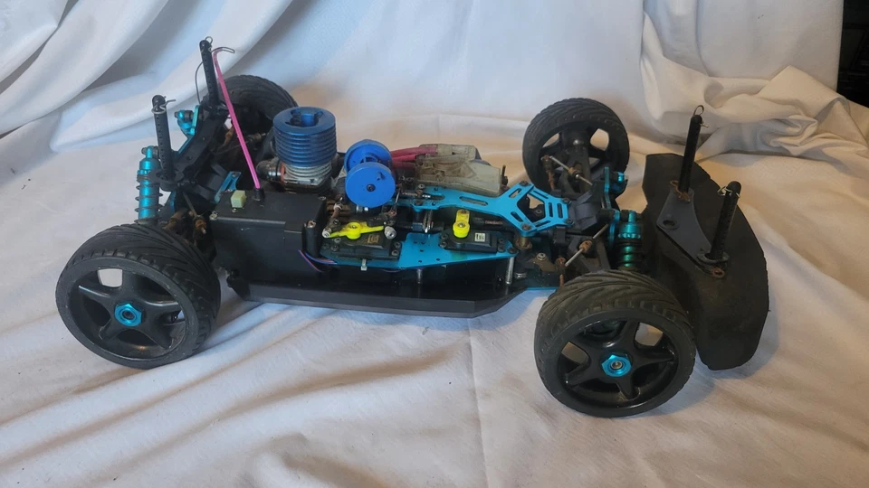 OFNA Racing 1/8 Ultra Lx Competition Nitro Rc Car LRP Z28R Spec3 Engine 3.5 - Image 2 of 4