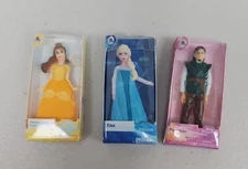 Zuru Mini Brands Disney Pricesses Lot Of 3 Belle, Elsa and Flynn Rider Figures 