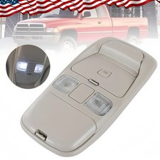 For 98-02 Ram 1500 2500 Led Interior Overhead Ceiling Console Dome Light Storage