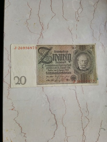 Reichsbanknote 20 RM von 1929