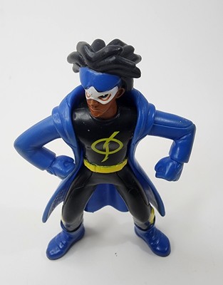 Static Shock Virgil Hawkins 4'' Subway Action Figure DC Comics 2004 WB Super Hero