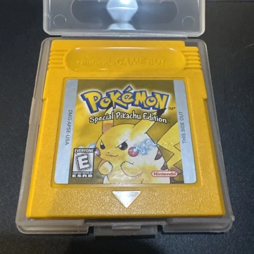 Pokémon Yellow Version Special Pikachu Edition (Nintendo Game Boy, 1999)