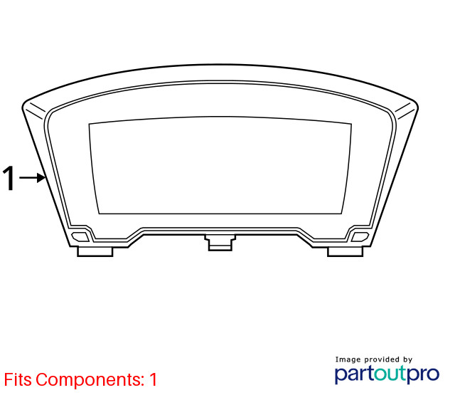 BMW i8 2015-2018 Instrument cluster