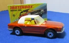 VINTAGE 1978 MATCHBOX No.6 MERCEDES BENZ 350SL MINT IN ORIGINAL BOX