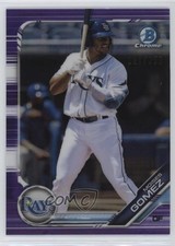 2019 Bowman Draft Chrome Purple Refractor 181/250 Moises Gomez #BDC-143 0sm9