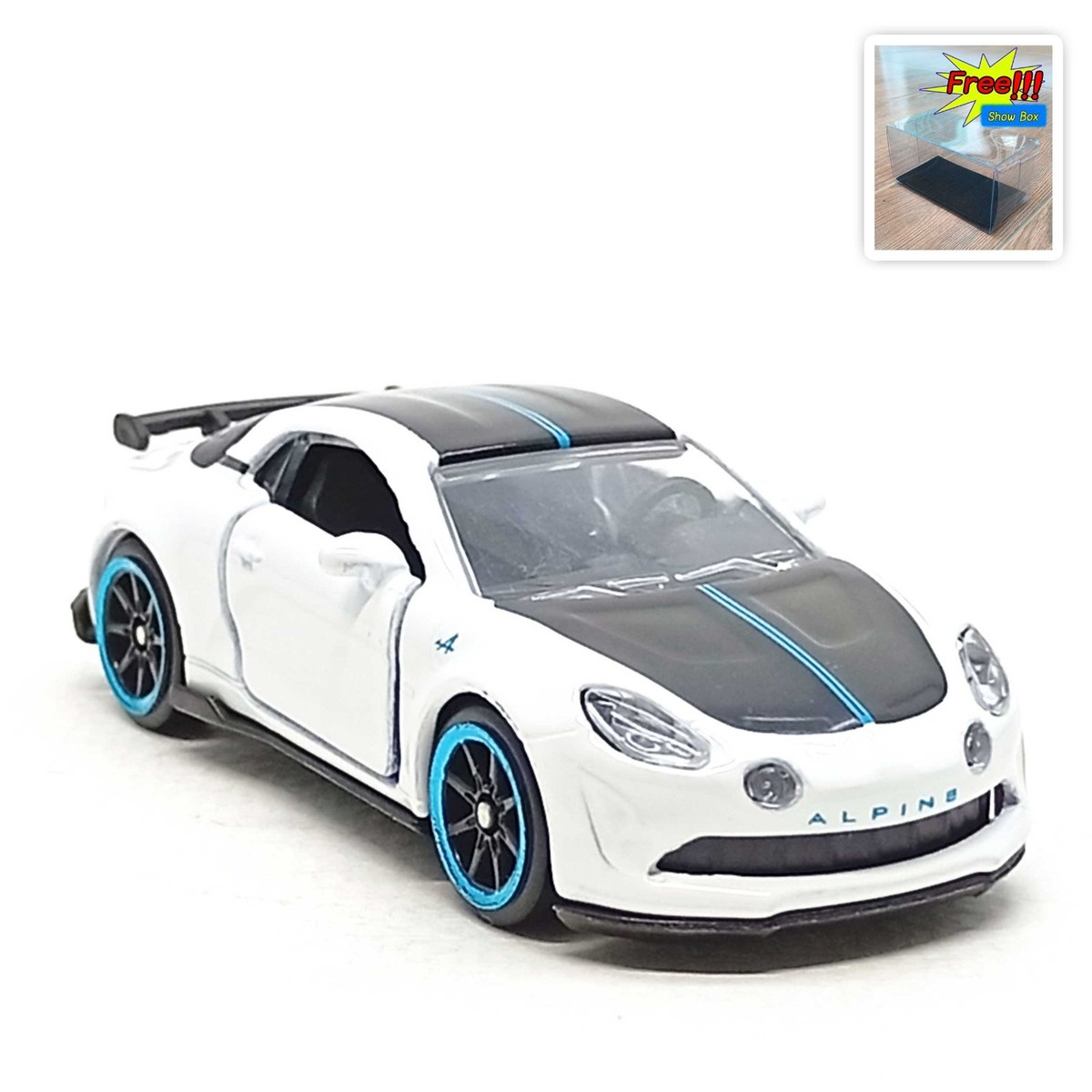 Majorette Renault Alpine A110R White / Black 1:64 (3