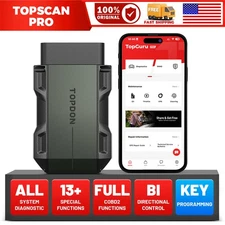 TOPDON Car Key Programmer Tool for GMC FORD Chip Pin Reader Coding OBD2 Scanner