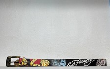 Ed Hardy Leather Belt Vintage Y2K Crazy Skulls