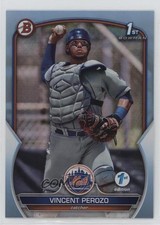 2023 Bowman 1st Edition Sky Blue Foil Vincent Perozo #BPPF-102 0w7