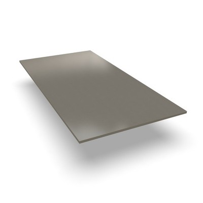 Tischplatte Alux Caviar 19mm Spanplatte ABS Kante Möbelplatte Schreibtisch