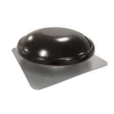 1500 CFM Black Power Roof Mount Attic Fan With Humidistat/Thermostat