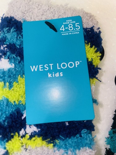 West Loop Fuzzy Socks Kids Youth Toddler Size Small 4-8.5 Choose Pair - Picture 12 of 44