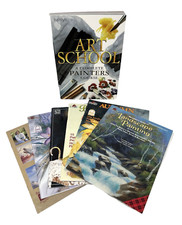 ART BOOK LOT: Art School - A Complete Painters Course WITH 54 Painting Projects