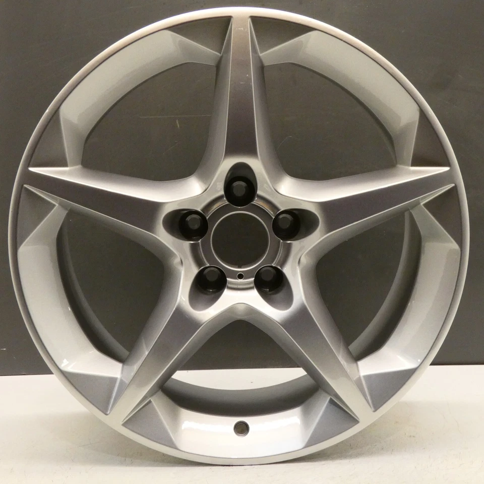 VAUXHALL ASTRA ZAFIRA PENTA SRI SILVER 18" ALLOY WHEEL RIM 7.5J 13171952 X1 - Image 2 of 4
