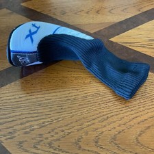 CALLAWAY GOLF XT HYBRID/RESCUE HY HEAD COVER - WHITE/BLUE/BLACK Very Nice