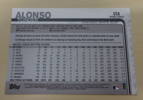 2019 Topps Update Series - SINGLES #US2 to #US49 - Foto 10 di 90