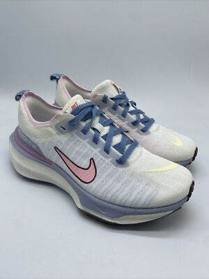 Size 9.5 - Nike ZoomX Invincible 3 Blue Whisper Soft Pink W