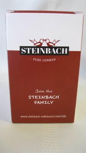 New in Box Steinbach Baker with Tall Chef Hat Wood German Ornament - Picture 5 of 5