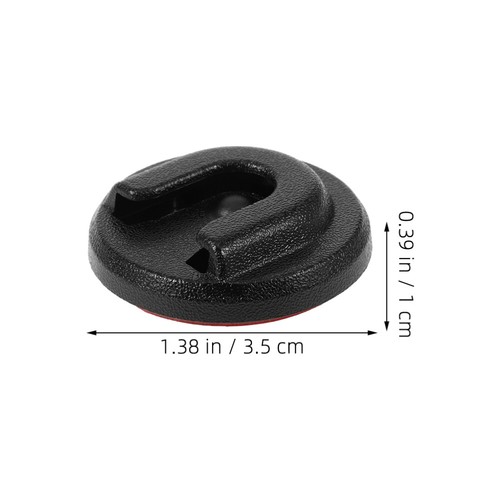 2 Pcs Microphone Hook Bracket Accessories Speaker Mount Cb Holder - Zdjęcie 10 z 12