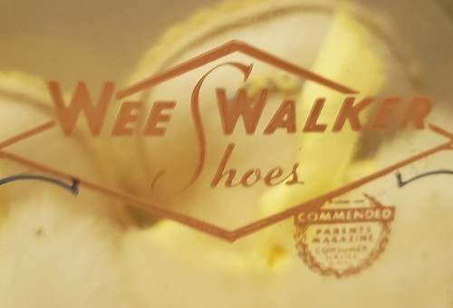 Pair of Vintage New Old Stock Wee Walker Shoes Slippers Moccasins Show Box RARE - Picture 3 of 8