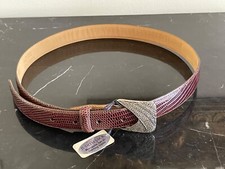 Judith Jack Gold Ribbed Marchasite Brown Suede Glam Belt Made In USA Size Medium Judith Jack | Accessories | Judith Jack Buck Suede Leather  main image 3