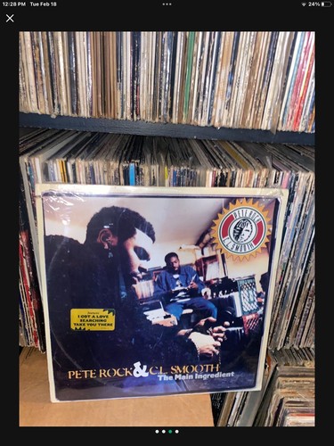 Pete Rock & Cl Smooth The Ingredients Lp New Sealed Og Press - Picture 3 of 3