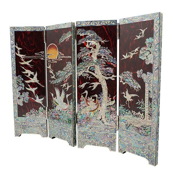 mobilia モビリア デンマーク 家具雑誌 アート雑誌 10冊セット Mother of Pearl Inlay Wood Mini Folding Screen Asian Wall
