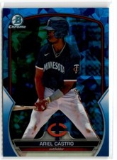 2023 Bowman Draft Sapphire Ariel Castro #BDC-150 RC Minnesota Twins
