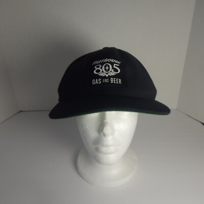 Fasthouse 805 Gas and Beer Original Hat Black Snapback Cap
