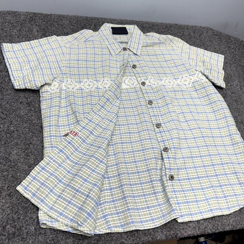 Wrangler Western Women's Blues Plaid Striped Pearl Snap Flannel Shirt - Lot of 3 - Picture 17 of 22