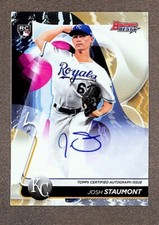 2020 Bowman's Best Best of '20 Autographs #B20JST Josh Staumont Rookie Auto