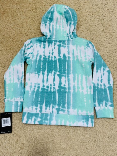 NWT Nike Mint Foam Tie Dye Hooded Sweatshirt Unisex Kids Boys Girls Sz 5/S - Picture 3 of 7