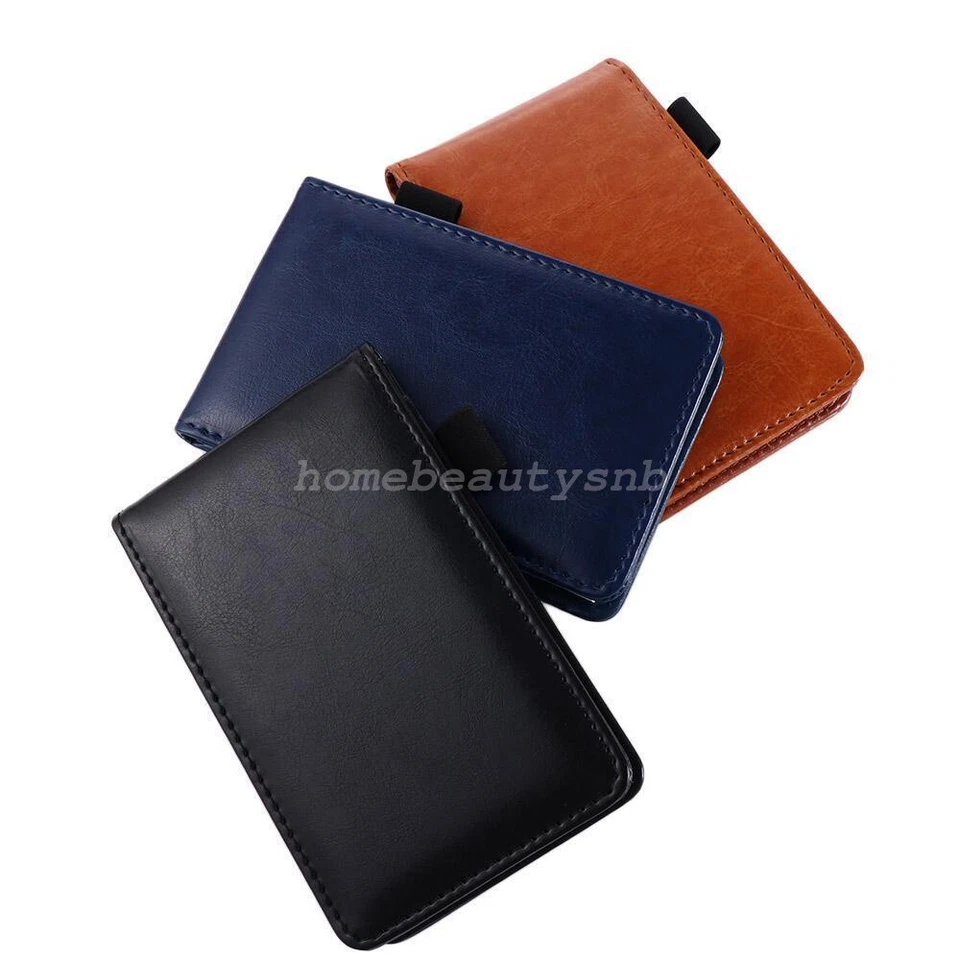 Multifunction Pocket Planner A7 Notebook Small Notepad Notes Book Leather Cover - Image 3 of 4