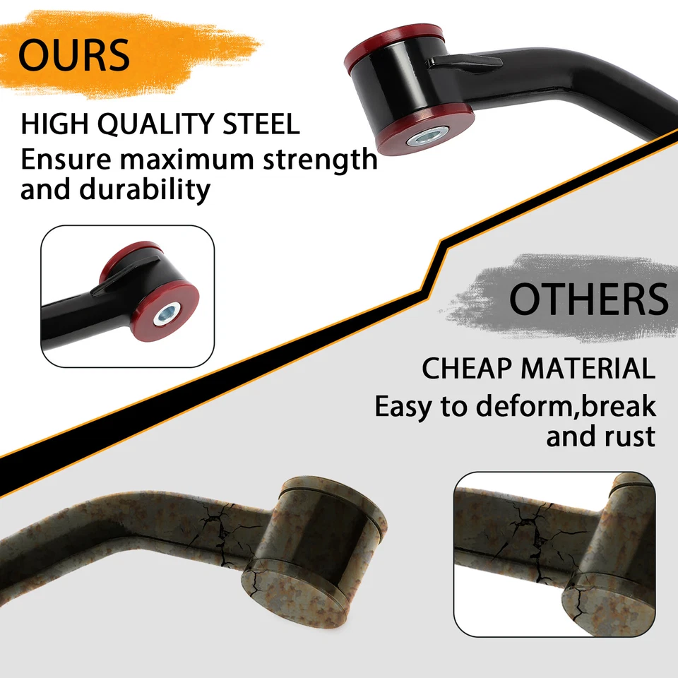 2-4" Lift Black Upper Control Arms For Toyota 4runner 96-02 For Tacoma 1995-2004 - Image 4 of 4