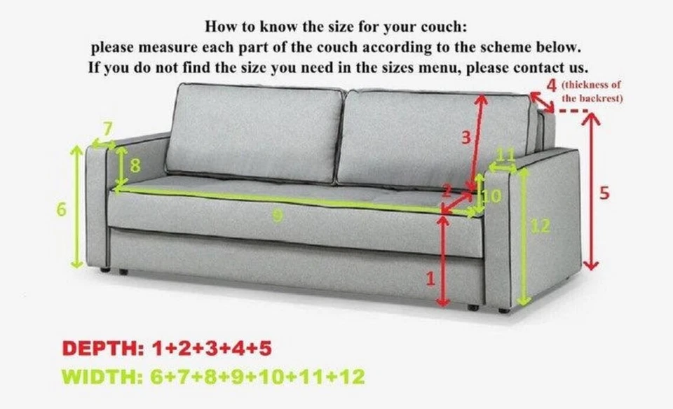 ЧЕХОЛ НА ДИВАН, очень большой диван чехол, хлопок диван чехол во всех доступных размерах. - Изображение 4 из 4